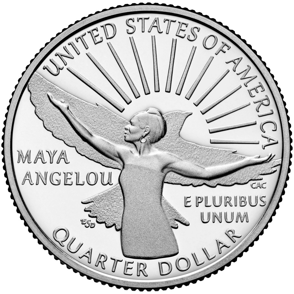 Maya Angelou on the quarter, a milestone in American&nbsp;symbolism